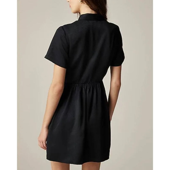 NWT J. CREW Collection Shirtdress with Jeweled Buttons SZ 00 MSRP $198 - Picture 3 of 6